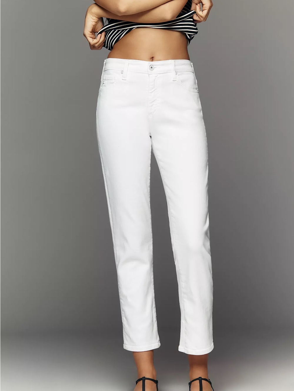 Ag Adriano Goldschmied Mari High Rise Slim Straight Jean